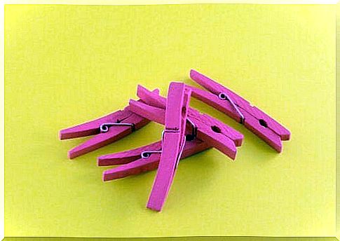 Children's crafts with clothespins