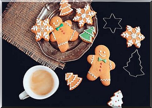 Christmas ginger cookies