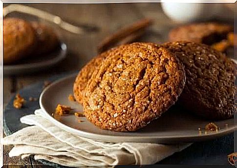 Ginger cookies.