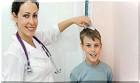 deficit child with a doctor