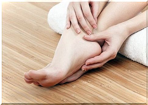 Swollen feet during pregnancy are caused by an excessive buildup of fluid in the tissues.