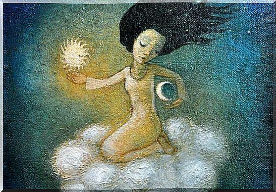 The Moon and the Woman have two identical energies